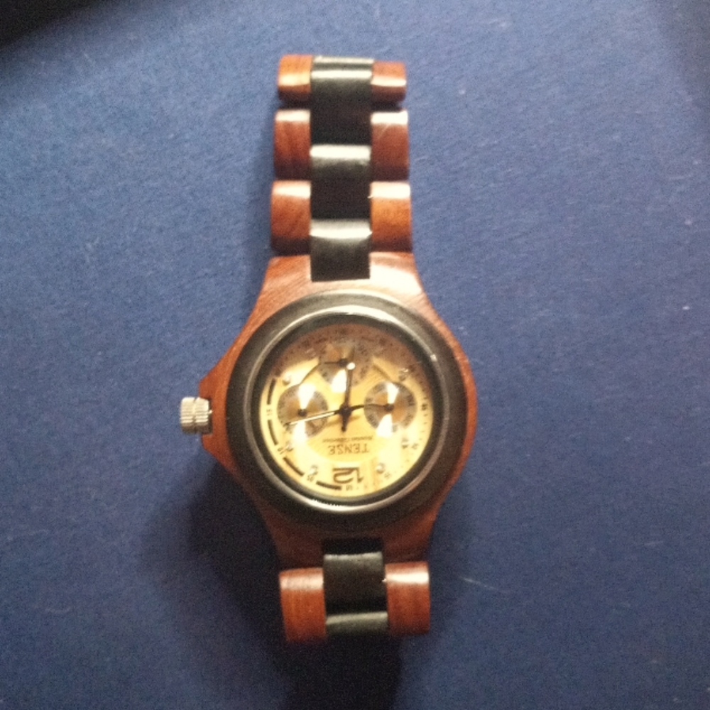 Men's Tense wooden watch